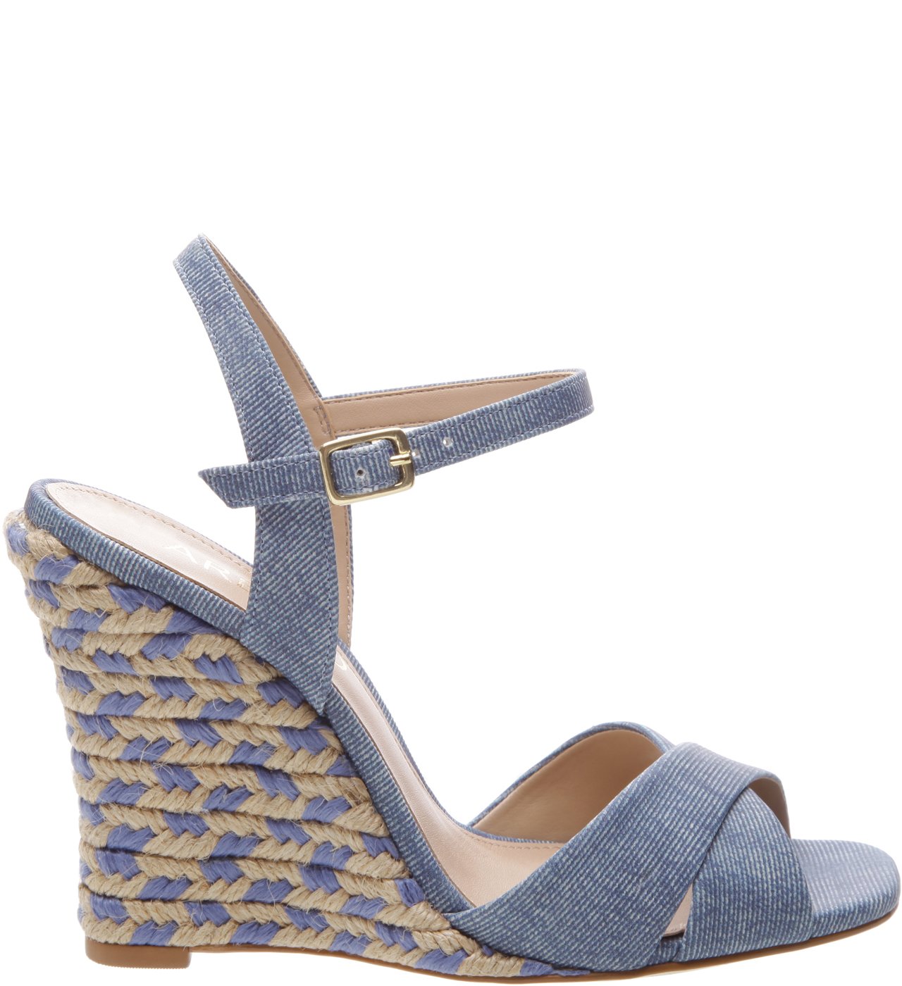 calça flare jeans cintura alta sawary