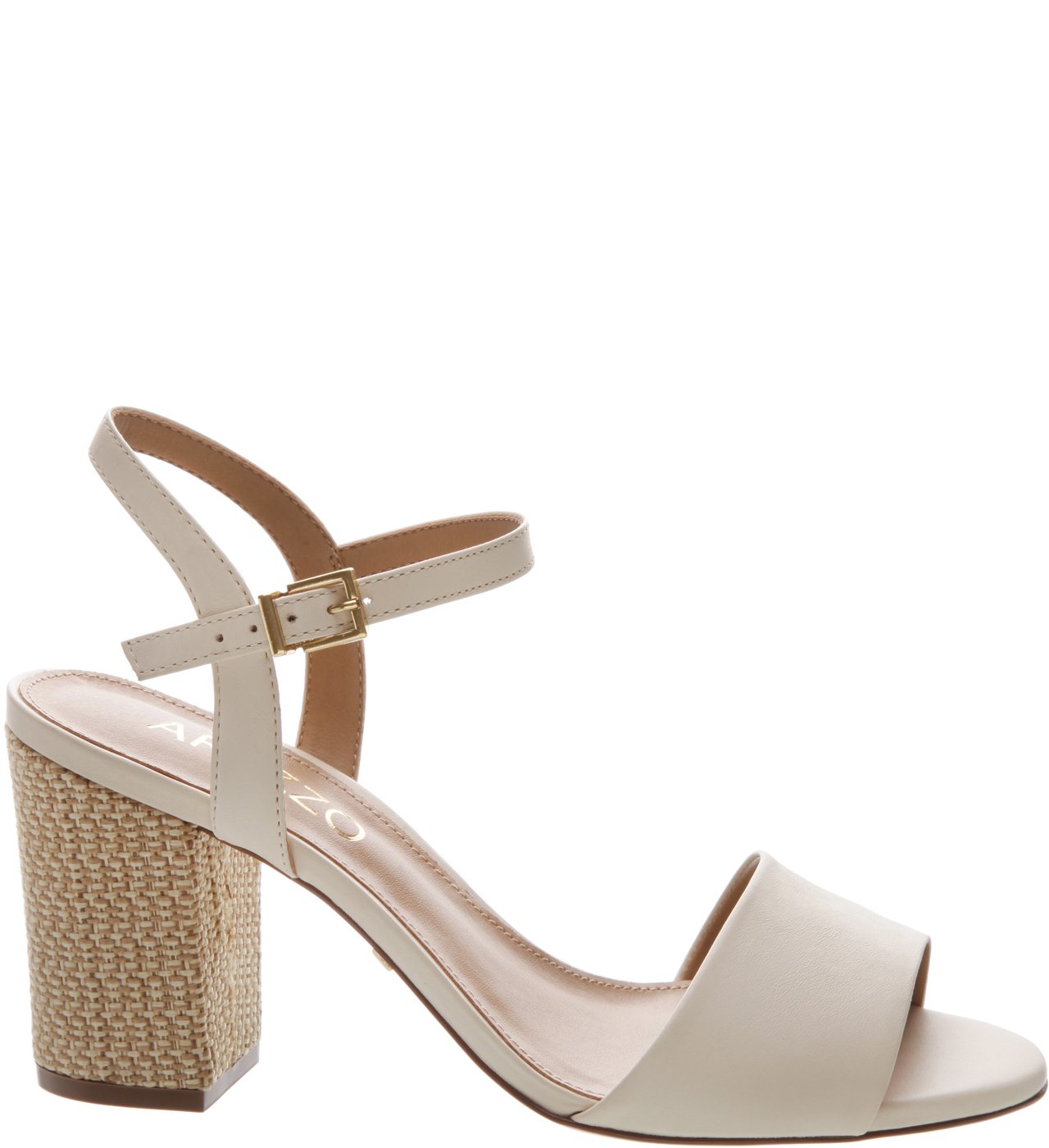 sandalia abotinada arezzo