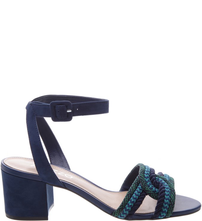 Sandália azul marinho arezzo clearance